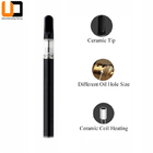 コイルD5 CBD使い捨て可能な0.5ml 1.0mlの空のガラス タンクVapeの良質の陶磁器のペン