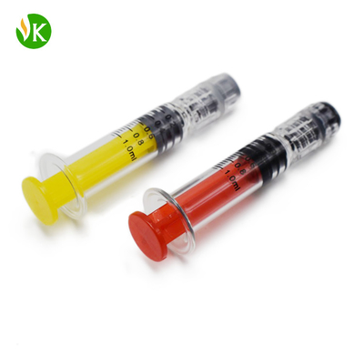 留出物CBD 1mlオイルのVapeのためのガラス スポイトのデルタ8/9/10