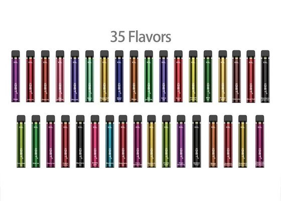 IGET XXL 7mlのニコチン使い捨て可能なVapeは35在庫のジュースの氷の味950mAh電池をペンで書く