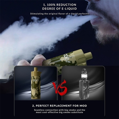 低い抵抗0.5ohm NicはVape使い捨て可能なエネルギー プロ タバコに塩を加える