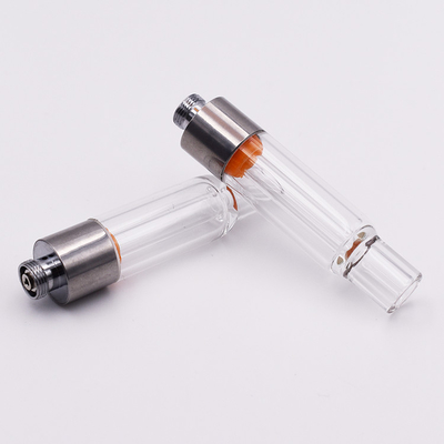 ロックが付いている0.5ml 1.0mlタンク容量完全なガラスCBD Vapeのカートリッジ