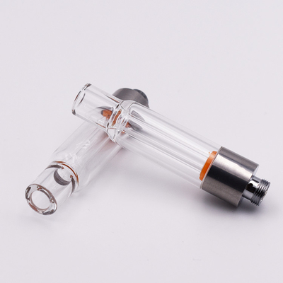 ロックが付いている0.5ml 1.0mlタンク容量完全なガラスCBD Vapeのカートリッジ