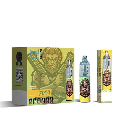 14ML E網のコイルおよびRGBライトが付いている液体のVapes RandMのトルネード7000パフ