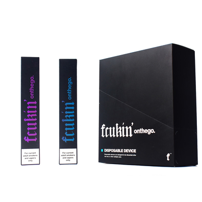 Fcukin 1000はNic使い捨て可能なVape 3.5mlの液体のブドウのマンゴの味に塩を加えるために吹く