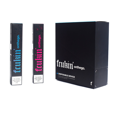 Fcukin 1000はNic使い捨て可能なVape 3.5mlの液体のブドウのマンゴの味に塩を加えるために吹く
