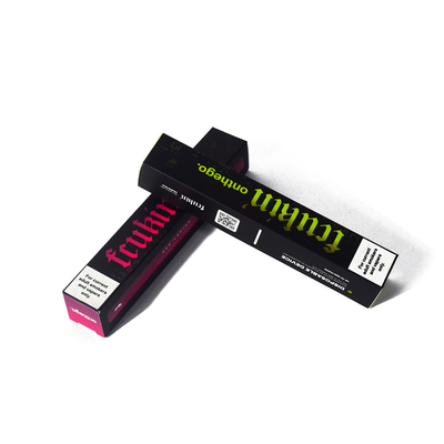 6つの味の液体中3.5mlの使い捨て可能なFcukin Onthego Vapeのペン