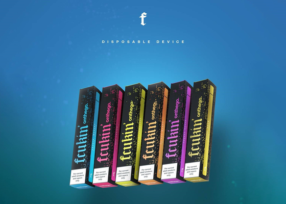 1000のパフの電子タバコ、Fcukin使い捨て可能なVapeのペン装置3ML