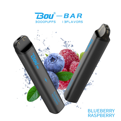 フルーツの味のBou棒3000パフの使い捨て可能なVape小型Eのタバコ