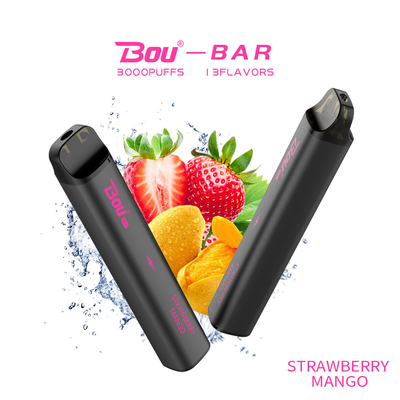 フルーツの味のBou棒3000パフの使い捨て可能なVape小型Eのタバコ