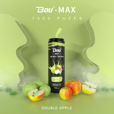 タイプ C 充電式 Bou Max Iget Diposable Vape 7000 パフ 13 フレーバー 650mAh