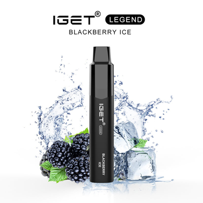 IGET LEGEND 20 フレーバー 5% ニコチン 使い捨て Vape ペン 1350mAh 4000 パフ
