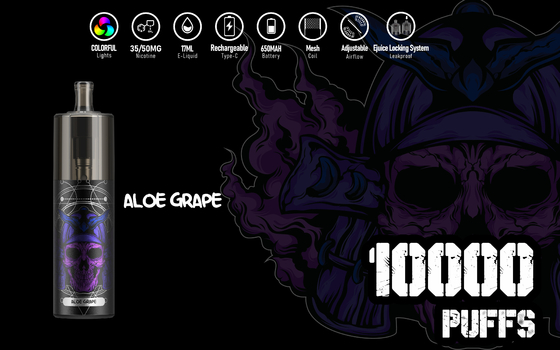 極度の大きい 10000 パフの使い捨て可能な Vape のキット、KK エネルギー 17ml の液体 Epod Vape