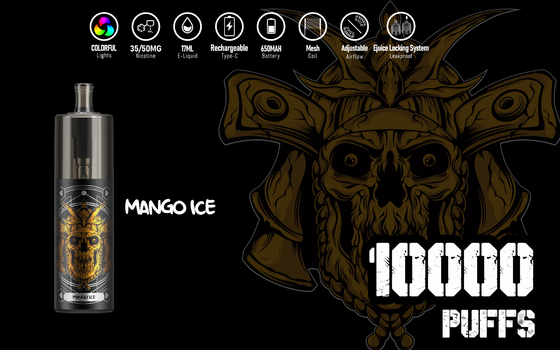 可視ウィンドウ エネルギー 10000 パフ 17ml 液体 Epod Vape E Cig KK 10 フレーバー