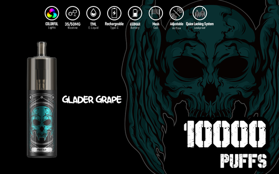 エネルギー 10000 パフ 650mah バッテリー Epod Vape E Cig KK 10 フレーバー