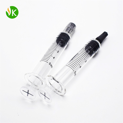 Pyrexガラス材料のLuerロックのスポイト0.5ml 1ml 2.25ml容量
