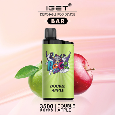 1500mAh 30は3500使い捨て可能なパフのIget棒Vape 5%のニコチンに風味を付ける