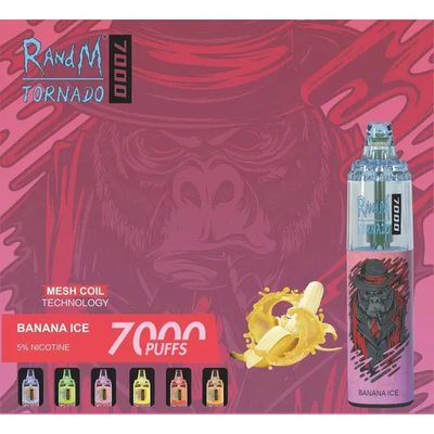 45味の使い捨て可能なVapeのペンのRandMのトルネード14ML優れた携帯用蒸発器0/2/3/5%のニコチン