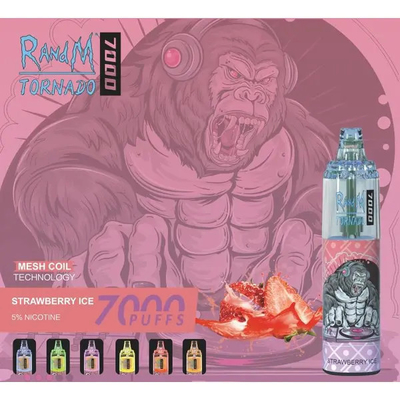 注文14ML RADNM使い捨て可能なVapeの蒸発器7000のパフ45はEのCigに風味を付ける