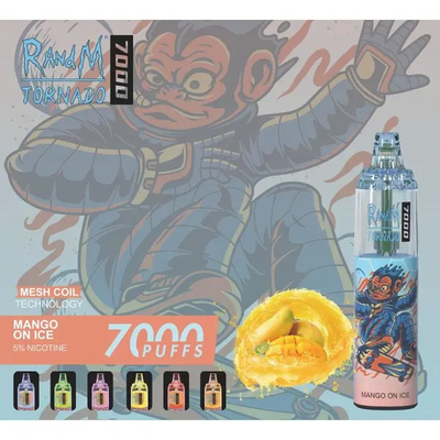 注文14ML RADNM使い捨て可能なVapeの蒸発器7000のパフ45はEのCigに風味を付ける