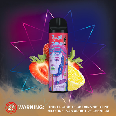 使い捨て可能なRandM 8000のパフのトルネードEタバコVapes 31は速い船積みに風味を付ける