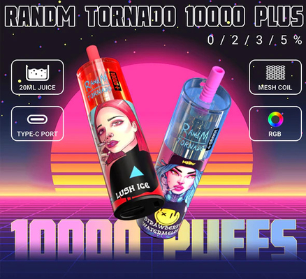 使い捨て可能なEのタバコ装置ポッド14の味とRandMのトルネード10000パフ