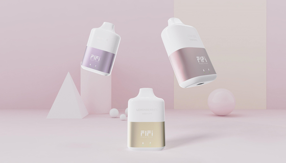 FiFiスマートなOEM箱6000は可変的なニコチンのEタバコ再充電可能なLED使い捨て可能なVape 9つのmlの吹く