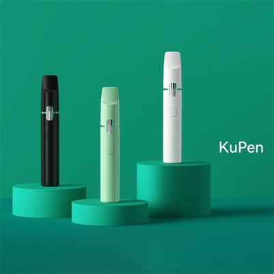 使い捨て可能な2ml空の目に見える窓の最下の薄く厚い蜂蜜オイルの蒸発器THC CBD Vapeのポッドのペン