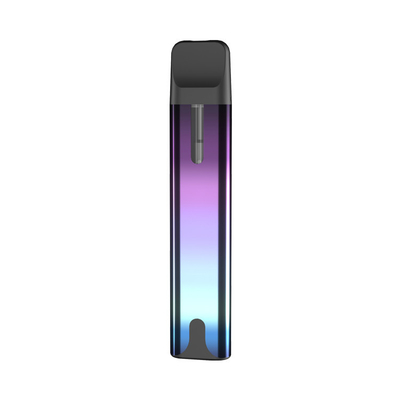 良質の注文の300 Mah 2mlはボタンCBD使い捨て可能なVapeのペンのポッドを漏出調節可能な電圧予備加熱しない
