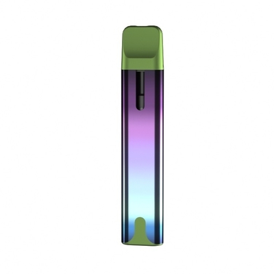 良質の注文の300 Mah 2mlはボタンCBD使い捨て可能なVapeのペンのポッドを漏出調節可能な電圧予備加熱しない