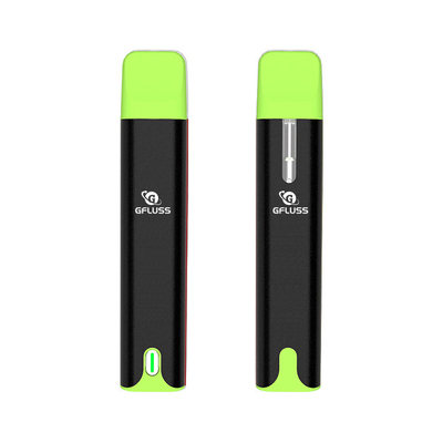 良質の注文の300 Mah 2mlはボタンCBD使い捨て可能なVapeのペンのポッドを漏出調節可能な電圧予備加熱しない