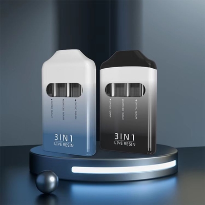 最新品 3 イン 1 3ml 容量 1 回使用可能なポッド バイアス カートリッジ マイクロ USB 充電ポート