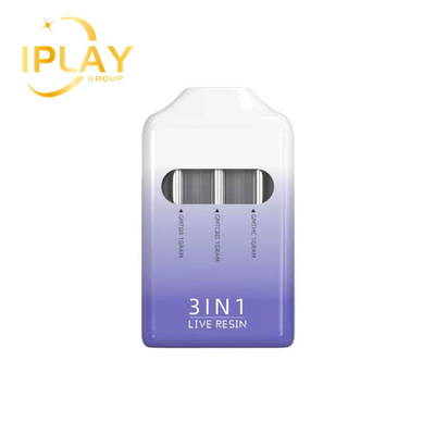 最新品 3 イン 1 3ml 容量 1 回使用可能なポッド バイアス カートリッジ マイクロ USB 充電ポート