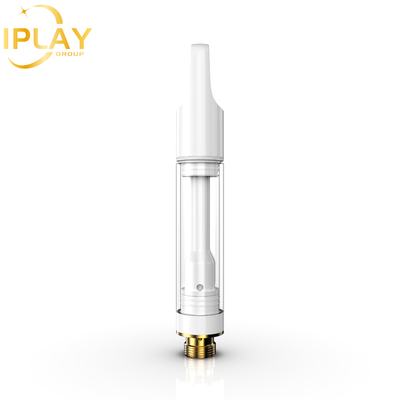 卸売CBDTHCD8オイルカートリッジ 円形シルコニア 0.5ml 1mlカートリッジ