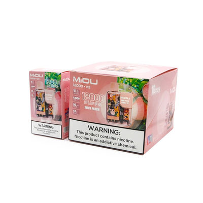 ホットセール ミオウ V3 20味 使い捨てのバイプ ディスプレイ画面 12000パフ ニコチンEタバコバイプ