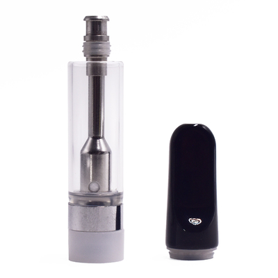 2.0mmの使い捨て可能な2.3mm黒い先端CBD Vapeのカートリッジ316SS