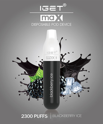速い出荷の使い捨て可能なVapeのペンIGET MAX 2300のパフ利用できる16の味