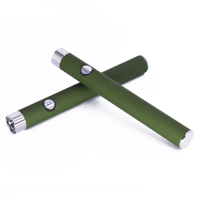 4.2V 350mah容量厚いオイルのCbd Vapeのペン電池510の糸のカートリッジ電池に電圧2.8Vを変えるために予備加熱しなさい