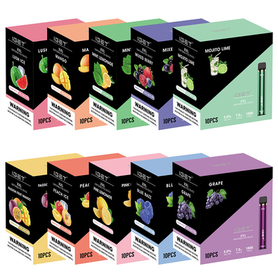 人気のあるフルーツの味7ml使い捨て可能なIget Vape 1800はペンIget Xxl Eのタバコの吹く