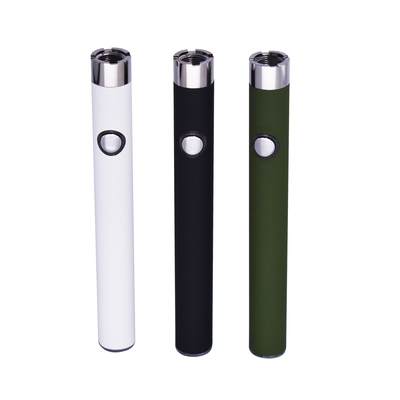 Cbd Thcオイル510の糸オイルのVape電池のねじれ細い350mah 2.8v/3.5v/4.2vを予備加熱しなさい