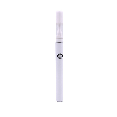ステンレス鋼は最高のvapeのペン電池の出版物ボタンに510本の糸のvapeのカートリッジのための細い形をした