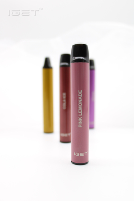 良質の電子タバコ600のパフ2.4ml Iget Shion使い捨て可能なVapeのペン