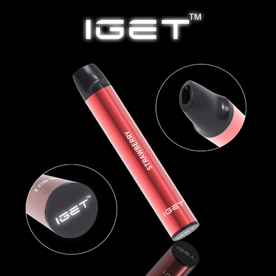 6%は600パフ400mah Nic使い捨て可能なVapeのペンIGET SHIONのカートリッジに塩を加える