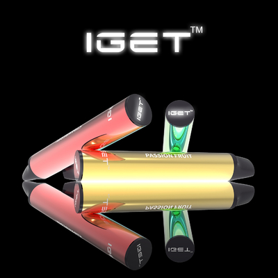 6%は600パフ400mah Nic使い捨て可能なVapeのペンIGET SHIONのカートリッジに塩を加える