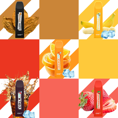100%の在庫の元のvapeのペンを卸しで包む2021最も新しいIGET JANNA 450