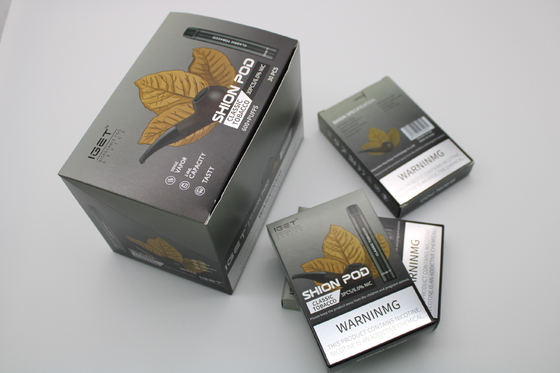 IGET SHIONの使い捨て可能なEタバコのポッド装置600パフ400mAh電池のVapeの確実なペン