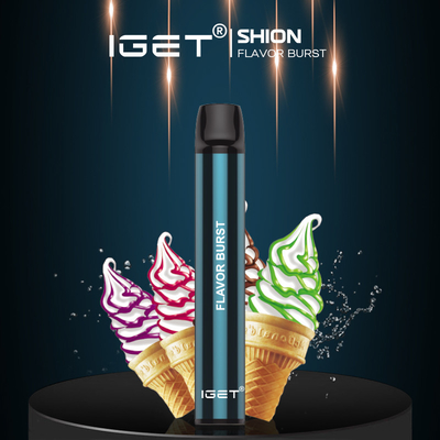 コーラの氷IGET SHION使い捨て可能なVapingの装置、600本のパフの注文の蒸気タバコ