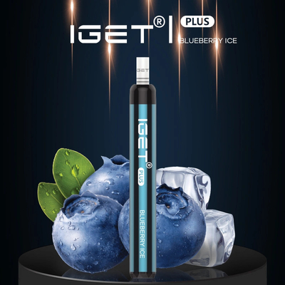 650mAh IGET Vape使い捨て可能な小型Eのタバコ1200のパフ4.8ml