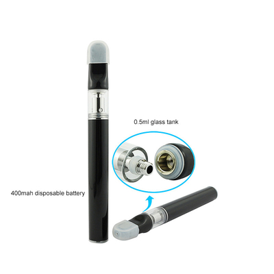 使い捨て可能な円形の先端1.4ohm D5 Cbd Eのタバコのカートリッジ