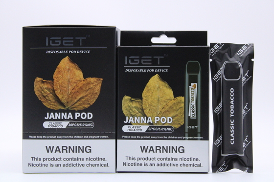 Lycheeの氷IGET Vapeの使い捨て可能なニコチンのポッド450のパフ