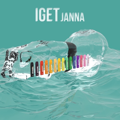 1.6ml 450は使い捨て可能なVapeのペンのポッド装置IGET JANNA使い捨て可能な吹く